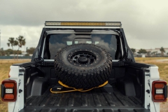 Jeep Gladiator bagażnik na koło zapasowe