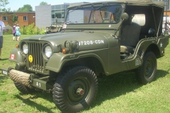 Willys M38A1 rozpoznania